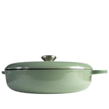 Season Cast Iron Shallow Casserole Fennel Seed
