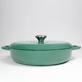 Season Cast Iron Shallow Casserole Sage