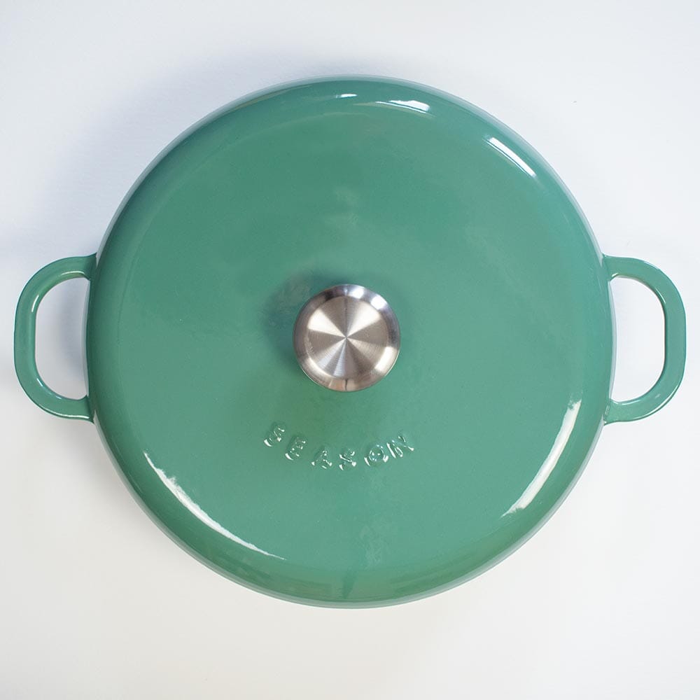 Season Cast Iron Shallow Casserole Sage