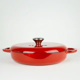 Season Cast Iron Shallow Casserole Terracotta