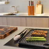 Season Cast Iron Wide Reversible Griddle