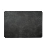 Season Charcoal Vegan Leather Placemat