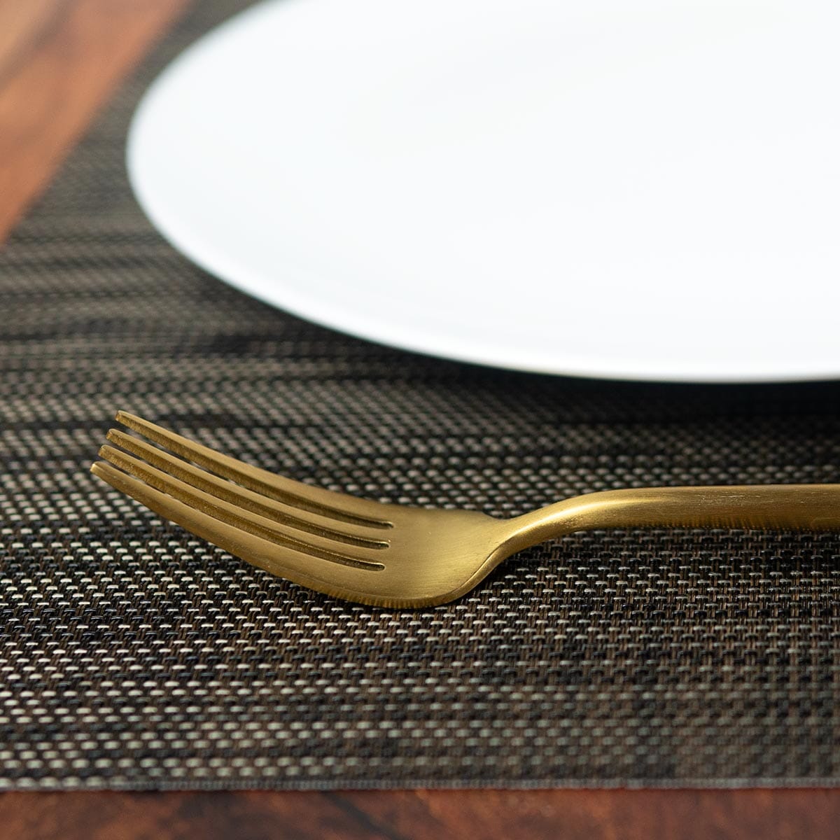 Season Dark Brown Weave Placemat