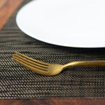 Season Dark Brown Weave Placemat