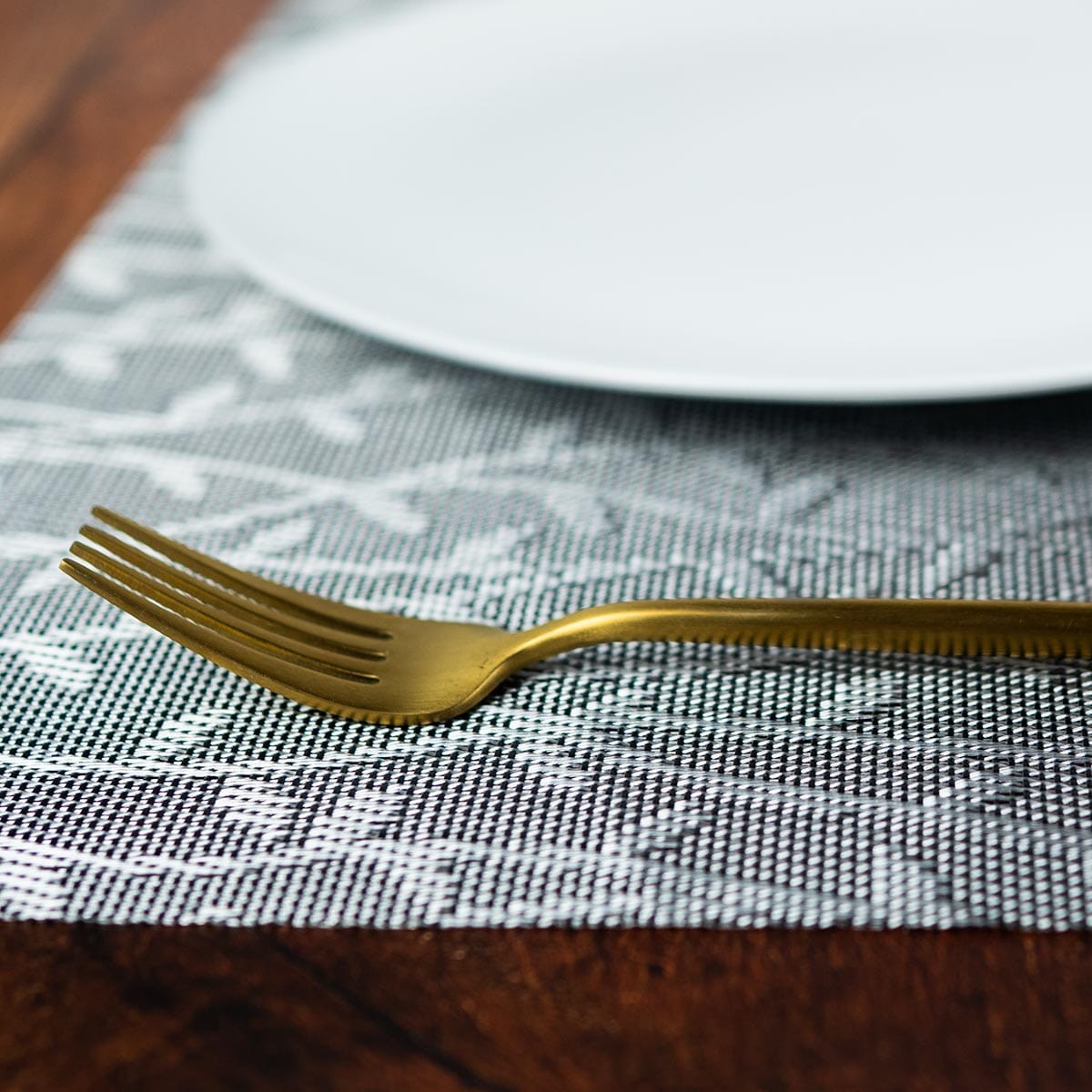 Season Floral-Grey Placemat