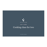 Cooking Class Gift Card