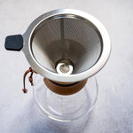 Season Glass Coffee Brewer with Steel Filter