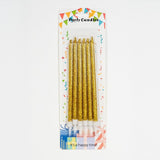 Season Gold Sparkle Celebration Candles