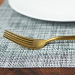 Season Grey-Black Weave Placemat