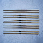 Season Mosaic Stainless Steel Chopsticks Set of 5 Pairs