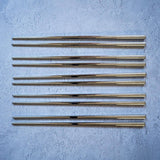 Season Mosaic Stainless Steel Chopsticks Set of 5 Pairs
