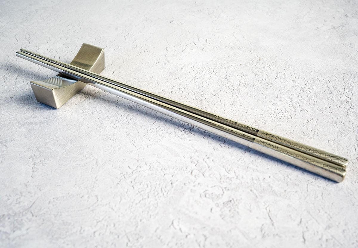 Season Mosaic Stainless Steel Chopsticks Set of 5 Pairs