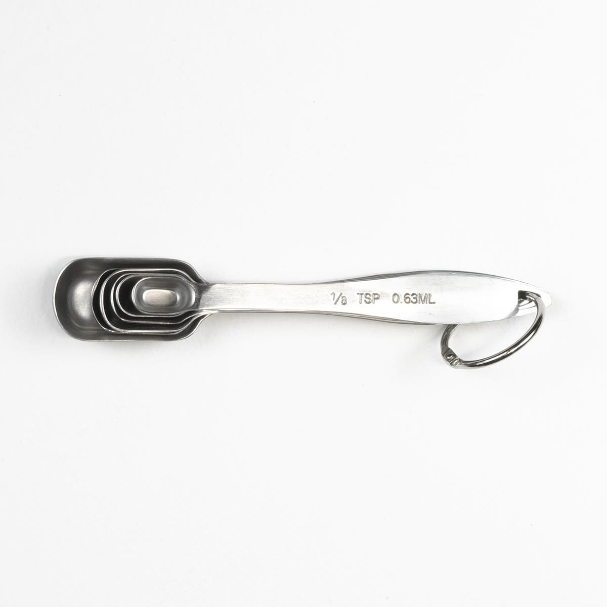 Season Narrow Stainless Steel Measuring Spoon Set