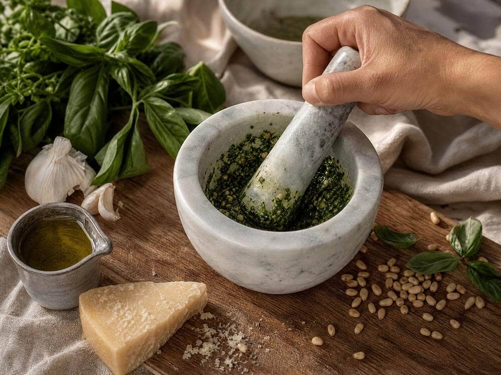 Season Granite Pestle & Mortar