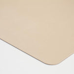 Season Placemat Vegan Leather Cream