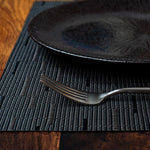 Season Placemat Woven Black 2