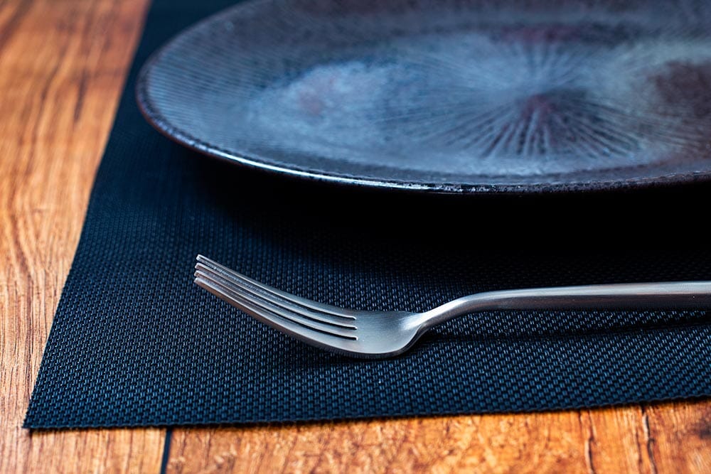 Season Placemat Woven Black