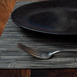 Season Placemat Woven Dark Grey