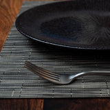 Season Placemat Woven Dark Grey