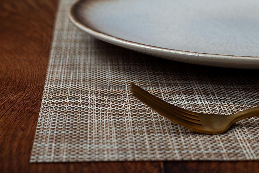 Season Placemat Woven Gold