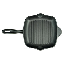 Season Pre-Seasoned Cast Iron Griddle Pan