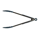 Season Silicone Large Tongs Blue Steel