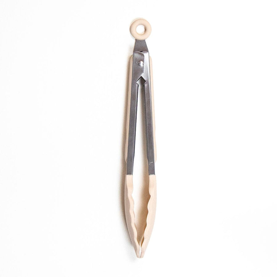 Season Silicone Mini Tongs Toasted Oat