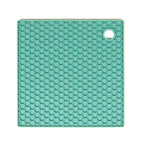 Season Silicone Square Trivet Hot Mat 17cm Sage