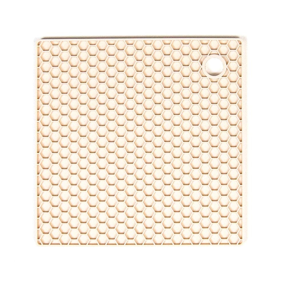 Season Silicone Square Trivet Hot Mat 17cm Toasted Oat