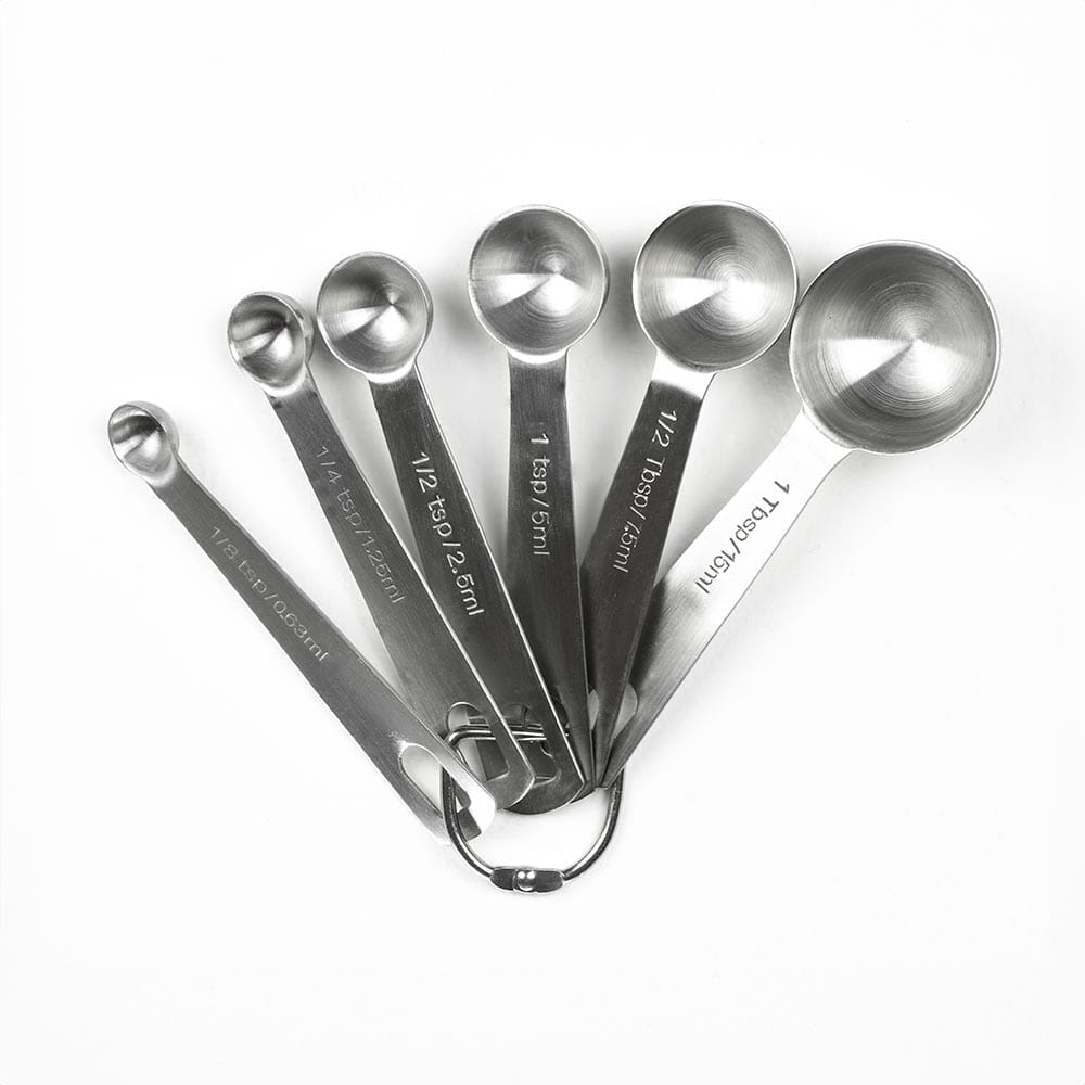 Season Stainless Steel Measuring Spoon 6 Piece Set