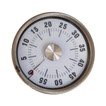 Season Steel Round Analogue Timer