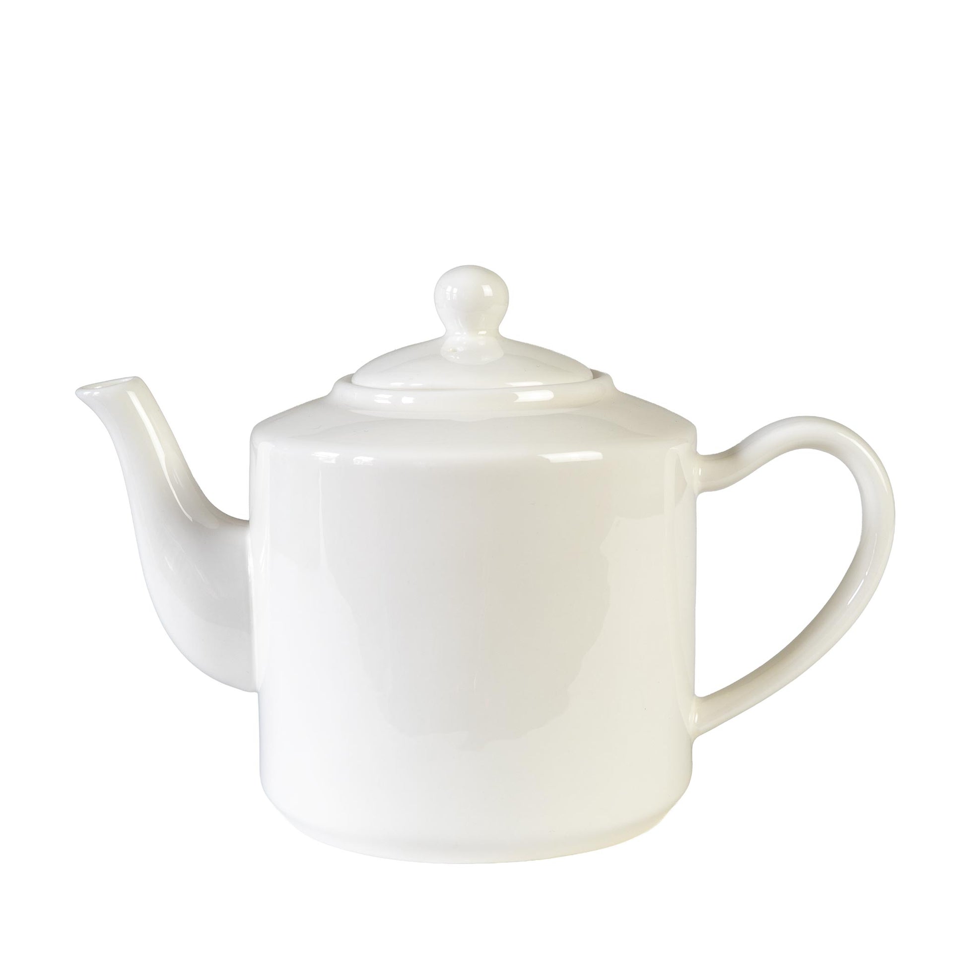 Straight Fine Bone China 2 Cup Teapot