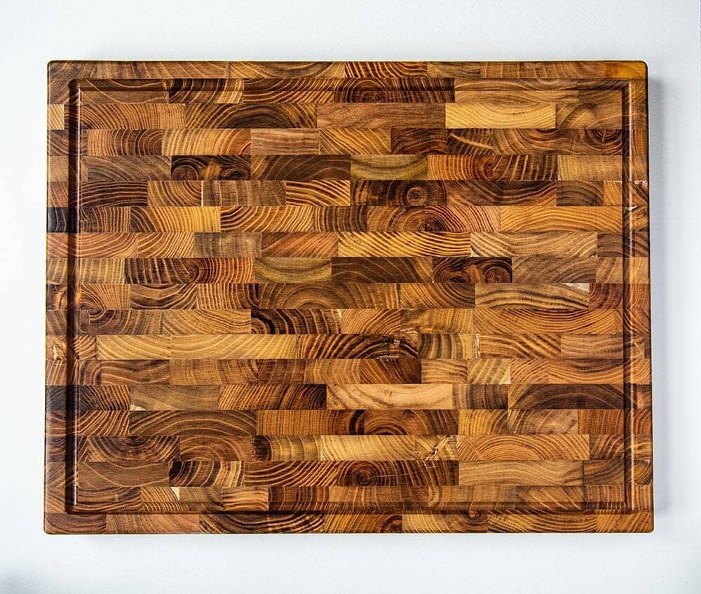 Season Teak End Grain Chopping Board