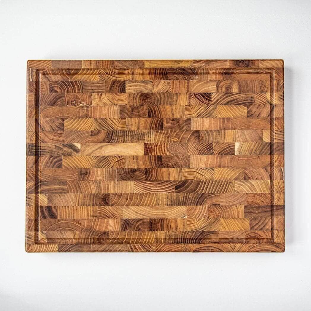 Season Teak End Grain Chopping Board