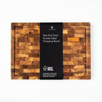 Season Teak End Grain Chopping Board