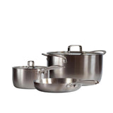 Season Tri-Ply Stainless Steel 3 Piece Cookware Set