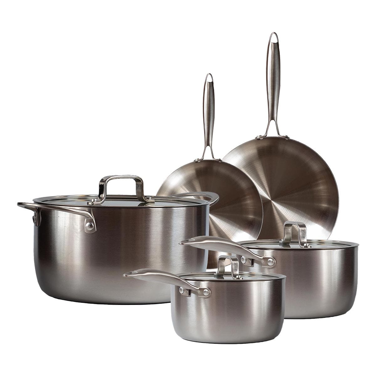 Season Tri-Ply Stainless Steel 5 Piece Kitchen Set