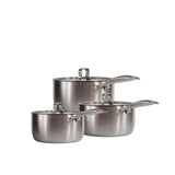Season Tri-Ply Stainless Steel Saucepan Set 3 Piece