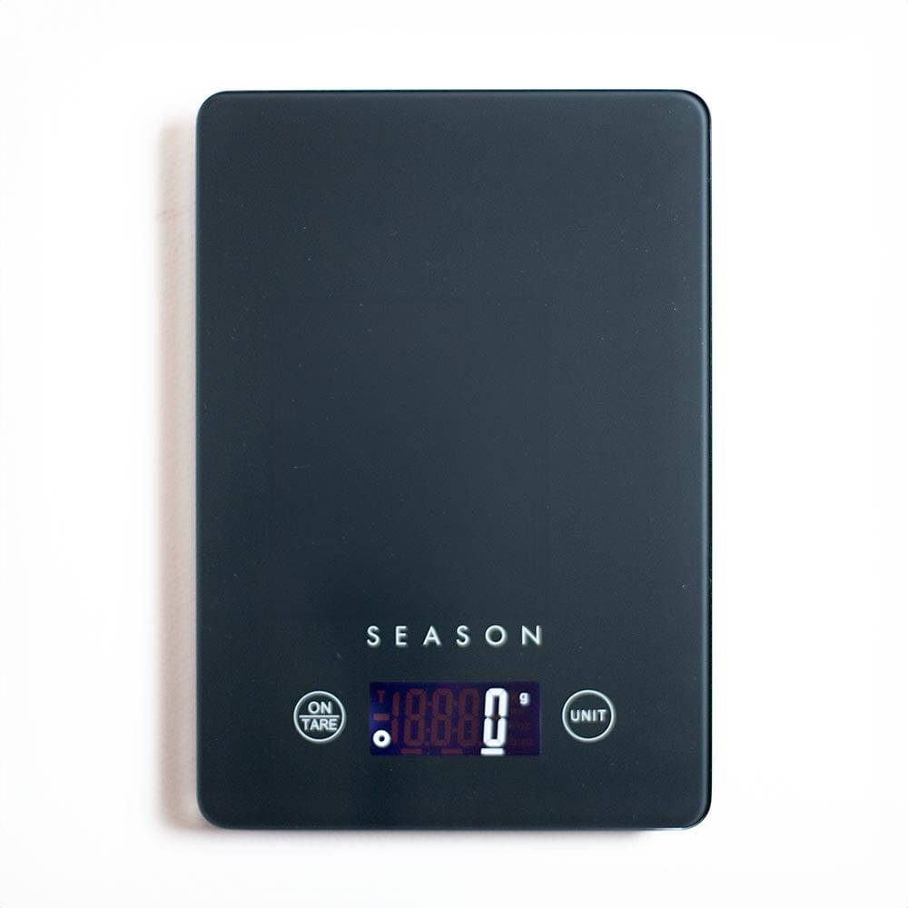 Season USB Rechargeable Digital Kitchen Scale Blackberry