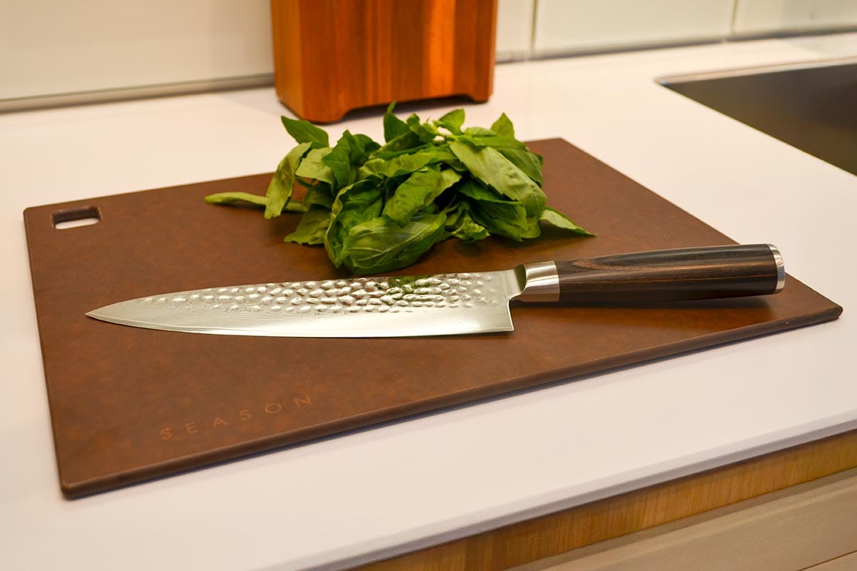 Season Wood Fibre Chopping Board Chestnut