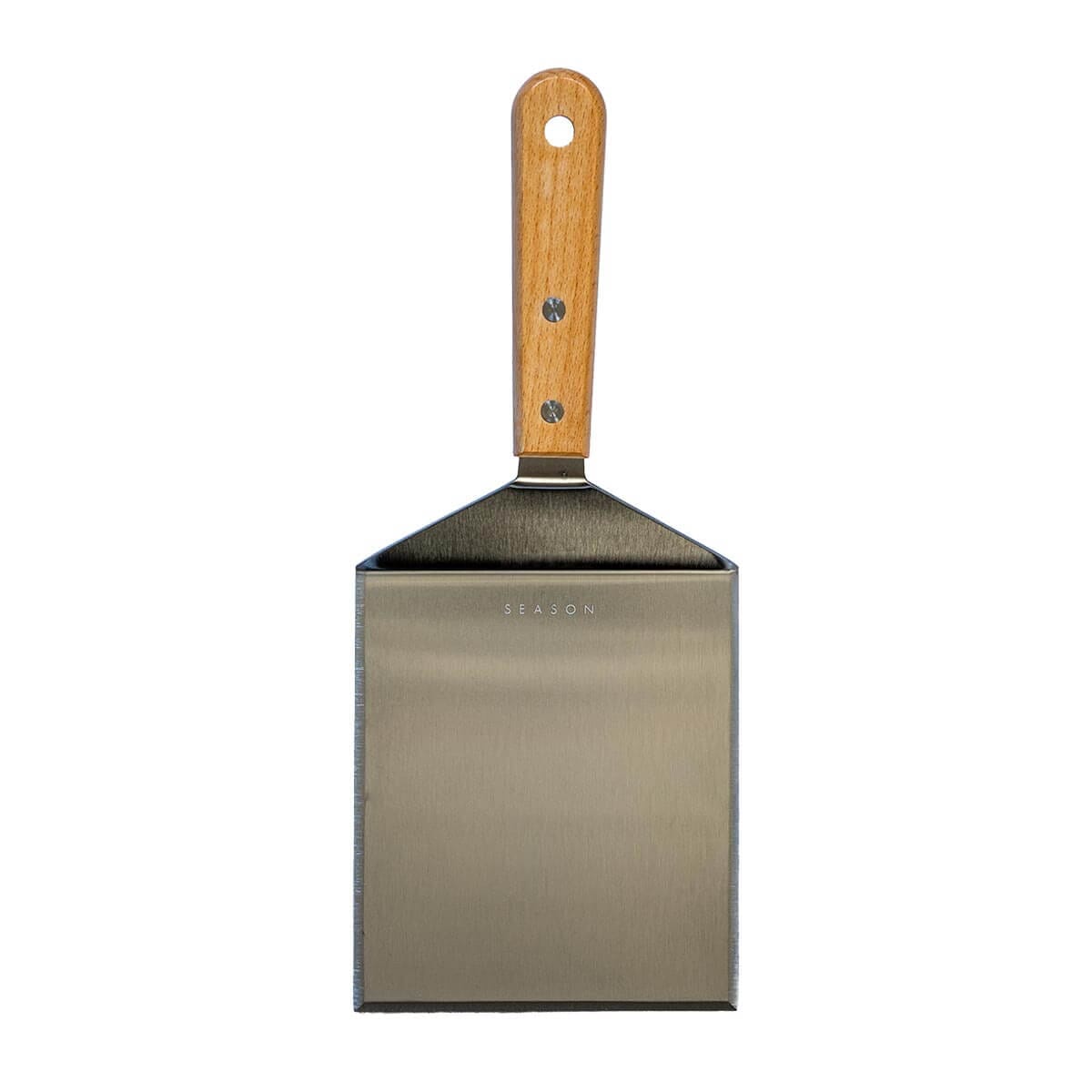 Season Wood-Handled Stainless Steel Griddle Spatula