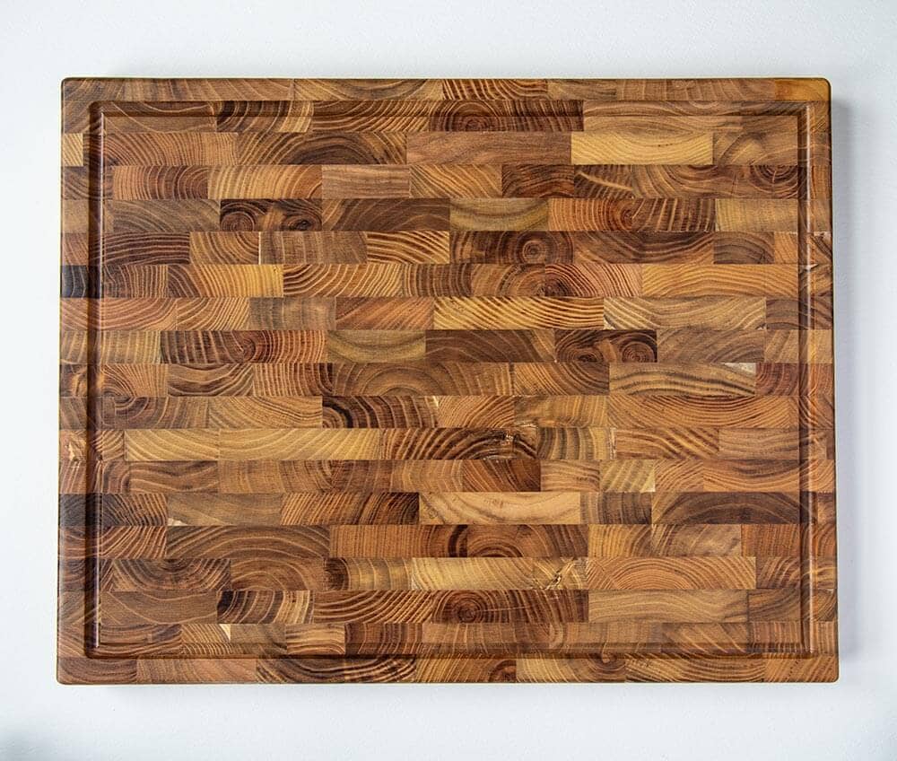 Season Teak End Grain Chopping Board