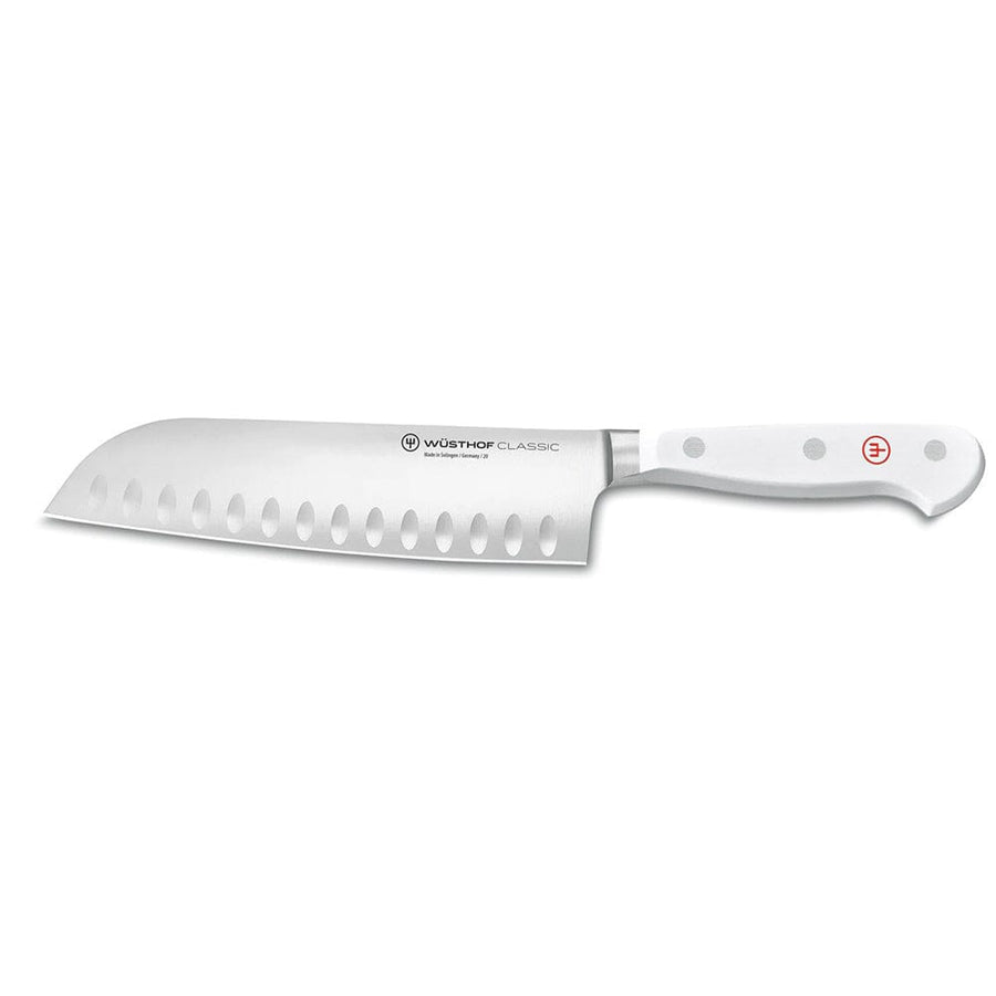 Wusthof Classic Santoku 17cm White