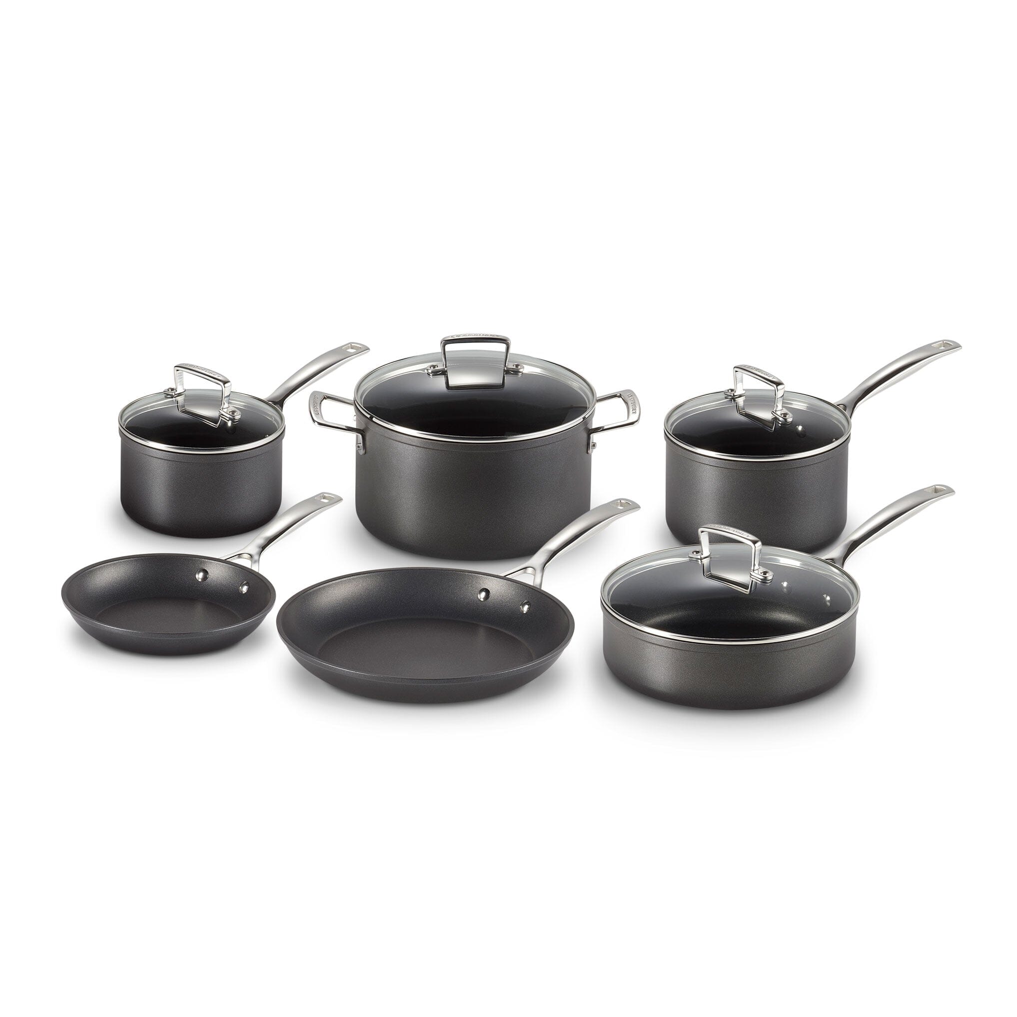 Le Creuset Toughened Non-Stick 6 piece Cookware Set