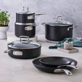 Le Creuset Toughened Non-Stick 6 piece Cookware Set