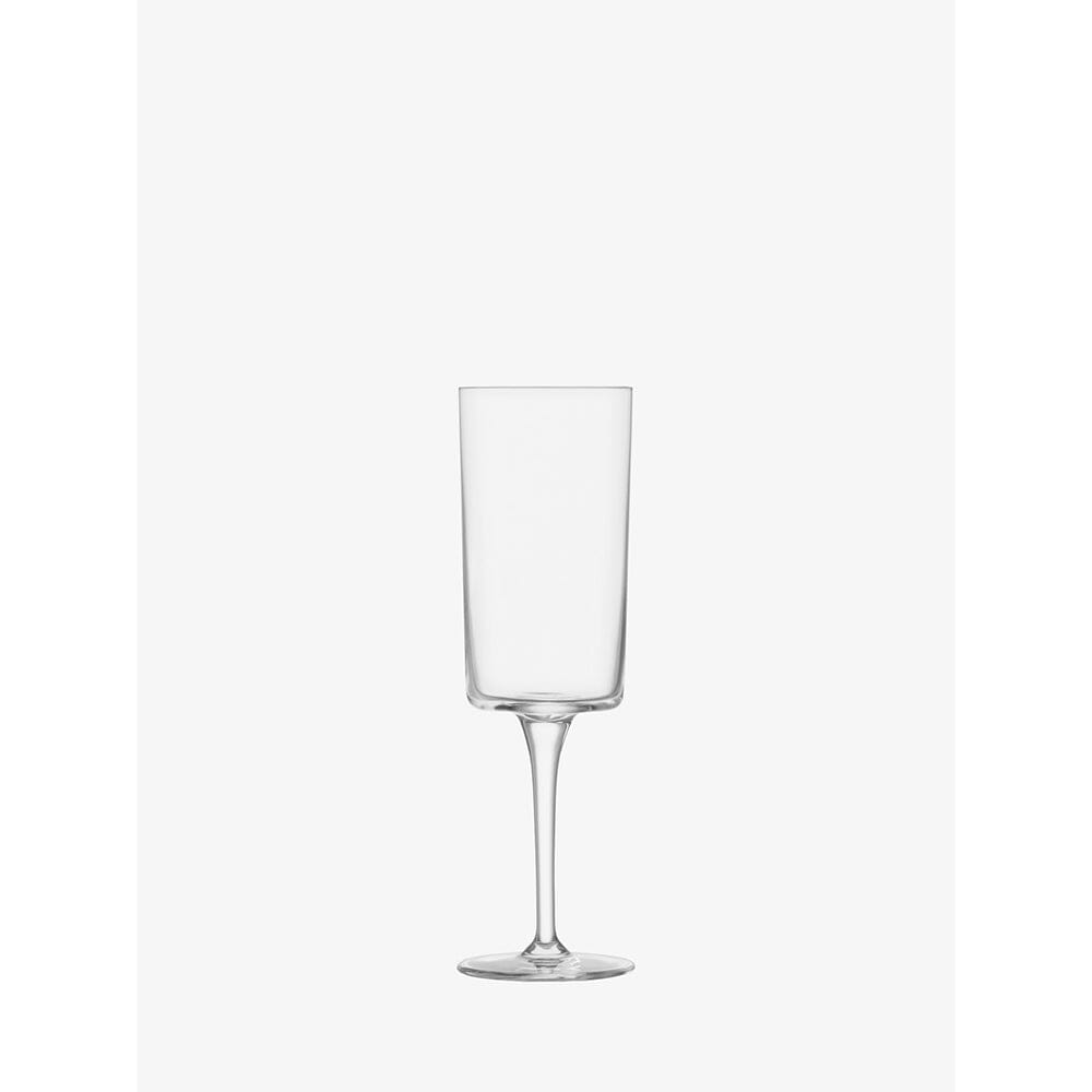 LSA Gio Champagne Flute 210ml Clear x 4