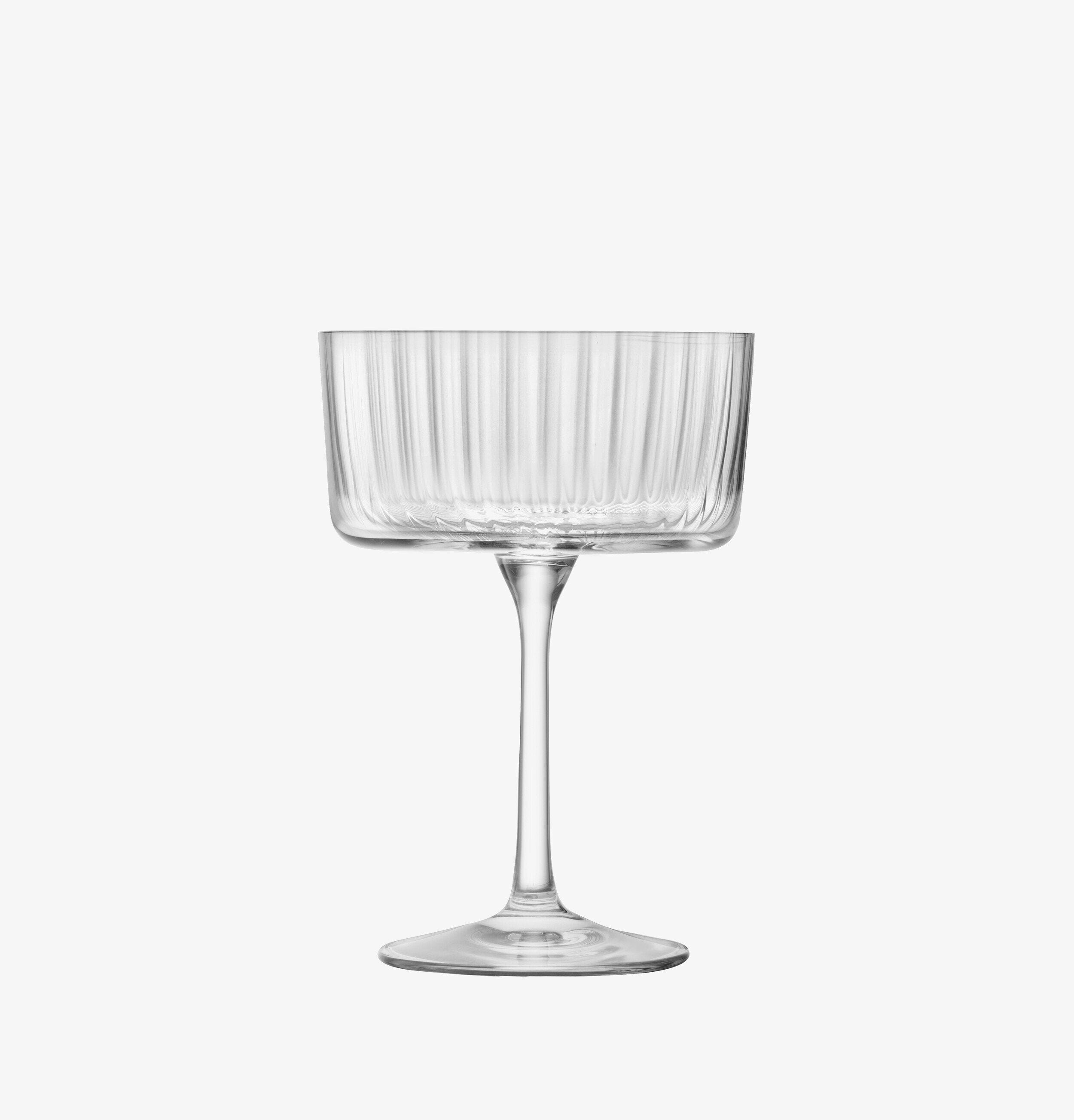 LSA Gio Line Champagne/Cocktail Glass 230ml Clear x 4