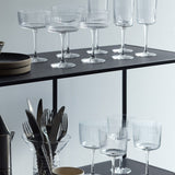 LSA Gio Line Champagne/Cocktail Glass 230ml Clear x 4