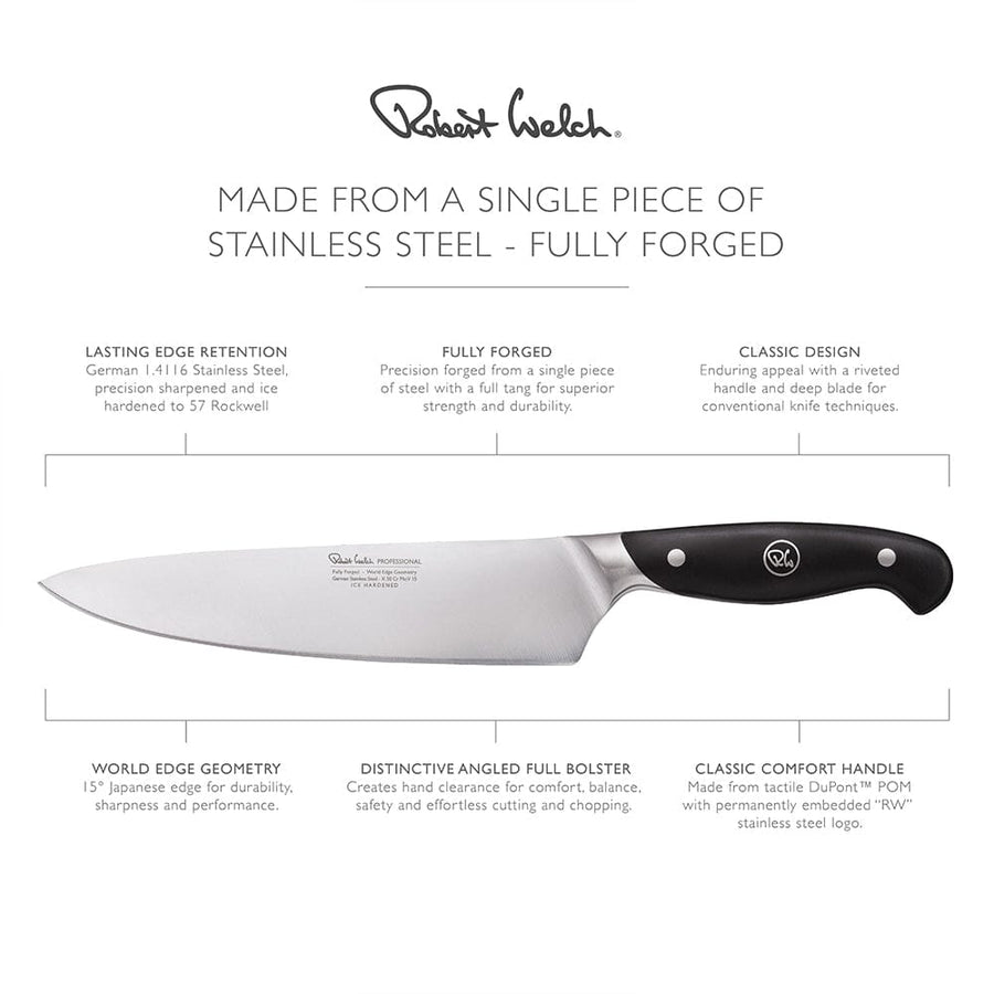 Robert Welch Professional V Cooks/ Chefs Knife