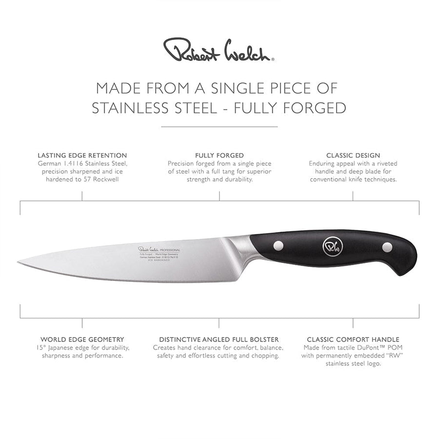 Robert Welch Professional V Kitchen Utility Knife 14cm